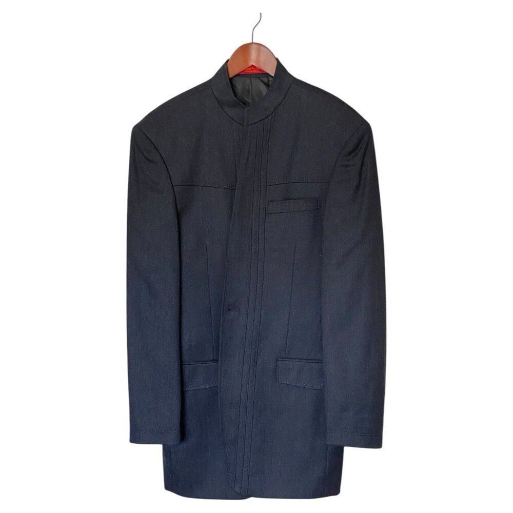 Rod Lavi Super 130's Men's 2 piece Suit Blue Jacket 42 Pants 34x30